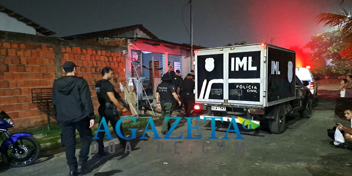 Homem é executado a tiros após ter a casa invadida