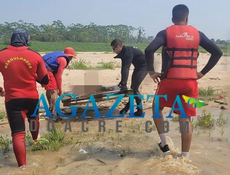 Bombeiros encontram corpo de criança de 3 anos no Rio Juruá