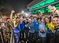 Em meio a multidão, Bocalom celebra vitória nas urnas: 'a população entendeu nosso modelo de gestão'