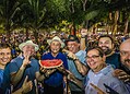 Em meio a multidão, Bocalom celebra vitória nas urnas: 'a população entendeu nosso modelo de gestão'