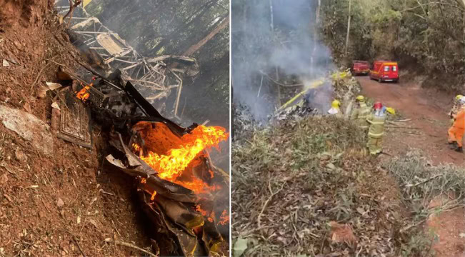 Piloto morre em queda de avião monomotor em Ouro Preto (MG)