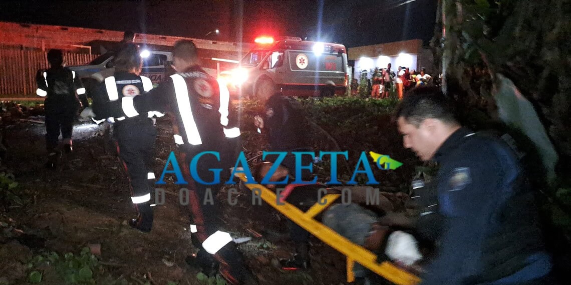 Grupo criminoso troca tiros com a polícia, menor fica ferido e é apreendido em bairro de Rio Branco