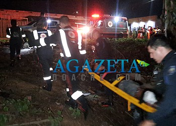 Grupo criminoso troca tiros com a polícia, menor fica ferido e é apreendido em bairro de Rio Branco