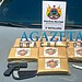 Casal é preso em flagrante transportando 7 kg de skank