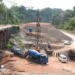 Construção da nova ponte em Porto Acre começa com perfuração para inserir estacas. Foto: Eudes Goes/Deracre