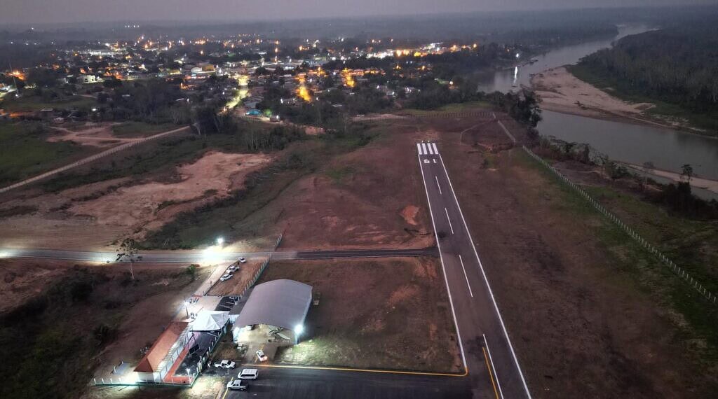 Aeródromos do Acre registram um aumento notável de 90% nos voos em 2024. Foto: Rafael Dias/Deracre