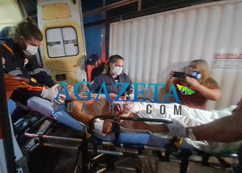 Homem tenta matar enteado com golpes de terçado durante bebedeira no Acre