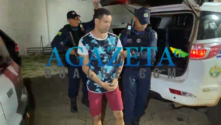 Homem é preso com mais de 15 quilos de drogas dentro de carro de aplicativo em Rio Branco