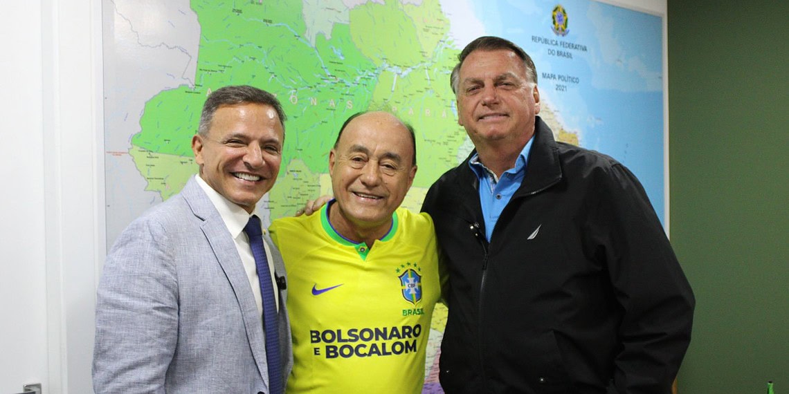 Prefeito reeleito de Rio Branco, Tião Bocalom, agradece apoio de Jair Bolsonaro