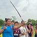 Professor Cileudo ministra aulas práticas na aldeia Morada Nova, em Feijó. Foto: cedida