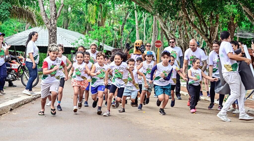Corridinha pelo Meio Ambiente celebra Dia das Crianças em Rio Branco. Foto: Clemerson Ribeiro/Secom