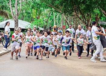 Corridinha pelo Meio Ambiente celebra Dia das Crianças em Rio Branco. Foto: Clemerson Ribeiro/Secom