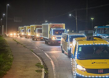 Carreata da Luz percorreu os principais pontos de Rio Branco. Foto: Diego Gurgel/Secom