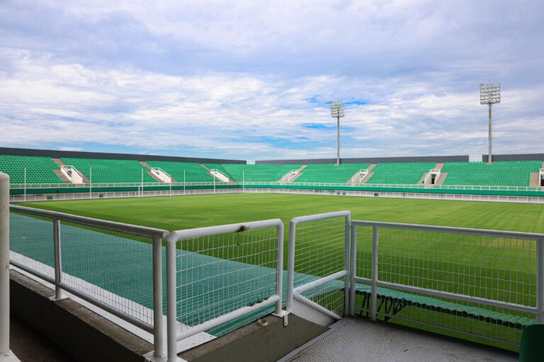 Reinauguração do Estádio está programada para o dia 24 de novembro. Foto: José Caminha/Secom