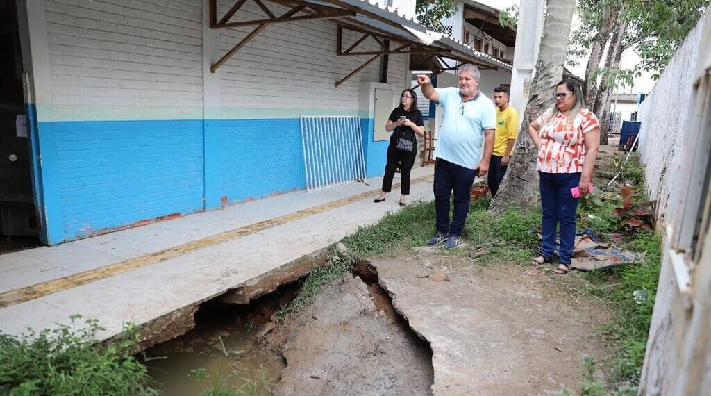 Incidente ocorreu nesta quinta, 28, na Escola João Mariano da Silva. Foto: Mardilson Gomes/SEE