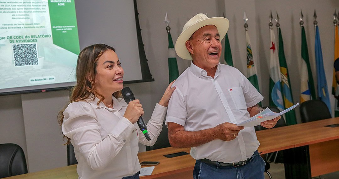 A prefeita Fernanda Hassem estava substituindo Bocalom nas eleições (Foto: Val Fernandes/Assecom PMRB)