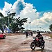 O trânsito liberado (Foto: Juan Diaz)