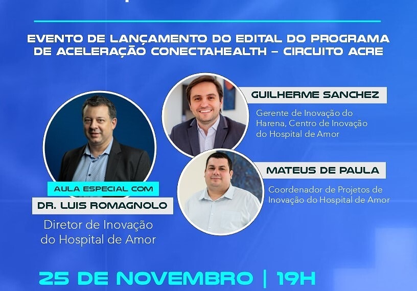 Seminário Healthtech acontece em Rio Branco e Cruzeiro do Sul