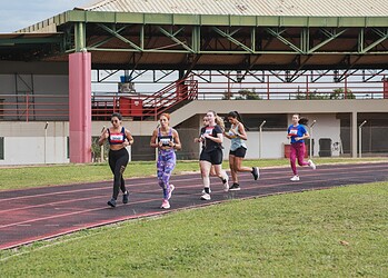 A aprovação no teste de aptidão física é necessária para o cargo de agente de autoridade de trânsito. Foto: Kelvisson Monteiro / Detran
