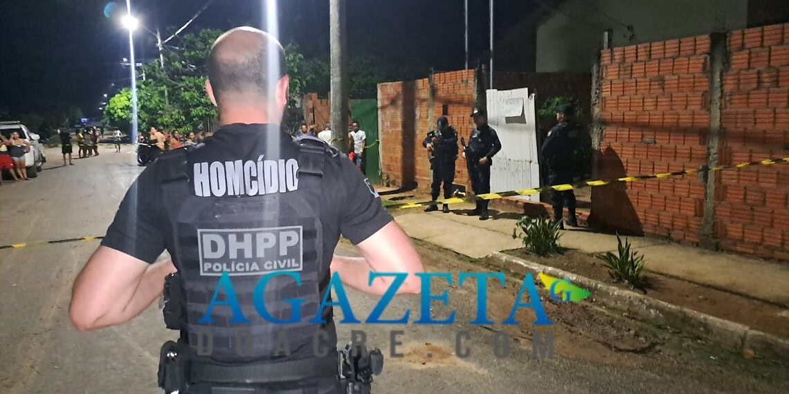 Homem baleado morre após invadir casa no bairro Cidade do Povo, em Rio Branco