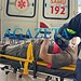 Idoso de 62 anos sofre acidente de trabalho após cair de telhado e é socorrido em Rio Branco