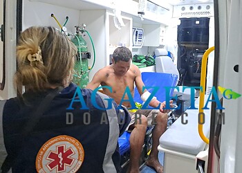 Homem é agredido com tijoladas e facadas no bairro 6 de Agosto e busca socorro em lanchonete