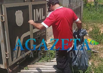URGENTE: Restos mortais são encontrados dentro de mala em área de mata na Cidade do Povo