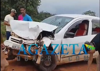 Vídeo mostra como ficaram os veículos após acidente com presidente da Câmara de Rio Branco
