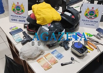 Casal é preso por série de assaltos em Rio Branco após ação rápida do GIRO