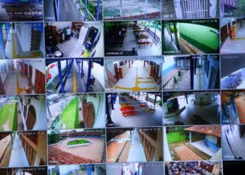 Mais de 600 câmeras monitoram segundo dia de provas do Enem em todo o Acre. Foto: Dhárcules Pinheiro/Sejusp