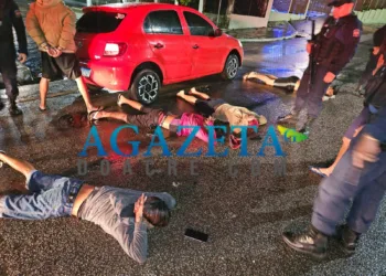 Tenente da PM de folga é abordado durante assalto em Rio Branco e prende quadrilha