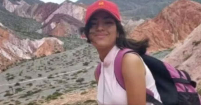 Denise Abril Pazos Giménez, 16 anos, assassinada em Pilar, na Argentina — Foto: Reprodução
