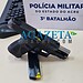 Dupla é presa após roubo de moto com arma, em Rio Branco