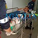 Jovem sofre fratura grave em colisão entre moto e quadriciclo, na Transacreana