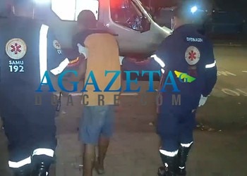 Homem em situação de rua é esfaqueado no centro de Rio Branco