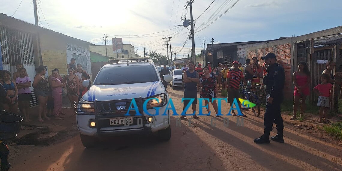Preso monitorado é baleado durante tentativa de assalto em Rio Branco e vai parar no PS