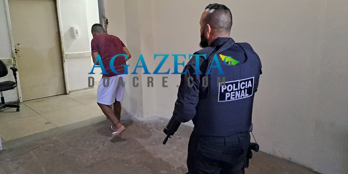 Detento engole lâmina de gilete e é levado ao Pronto Socorro em Rio Branco