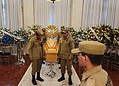 Cortejo de corpo de Flaviano Melo passa pelo MDB; ex-governador será sepultado no jazigo da família