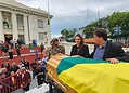 Cortejo de corpo de Flaviano Melo passa pelo MDB; ex-governador será sepultado no jazigo da família