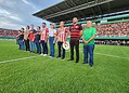 Arena da Floresta é reinaugurada com festa; amistoso entre Santa Cruz e Flamengo começa