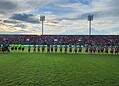 Arena da Floresta é reinaugurada com festa; amistoso entre Santa Cruz e Flamengo começa
