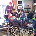 Motorista avança parada obrigatória e causa acidente com moto na Baixada da Sobral