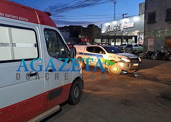 Com mandado aberto, motociclista é preso após atropelar pedestre em Rio Branco