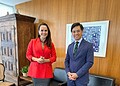 Cerimonialista do Acre integra equipe de evento diplomático no Itamaraty
