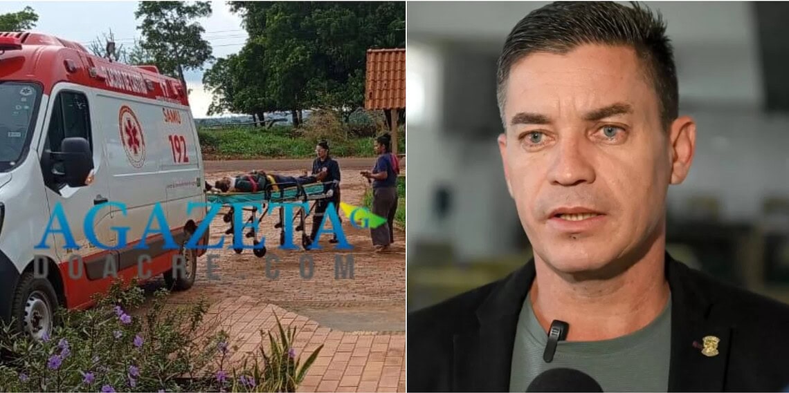 Presidente da Câmara dos Vereadores de Rio Branco capota carro em estrada