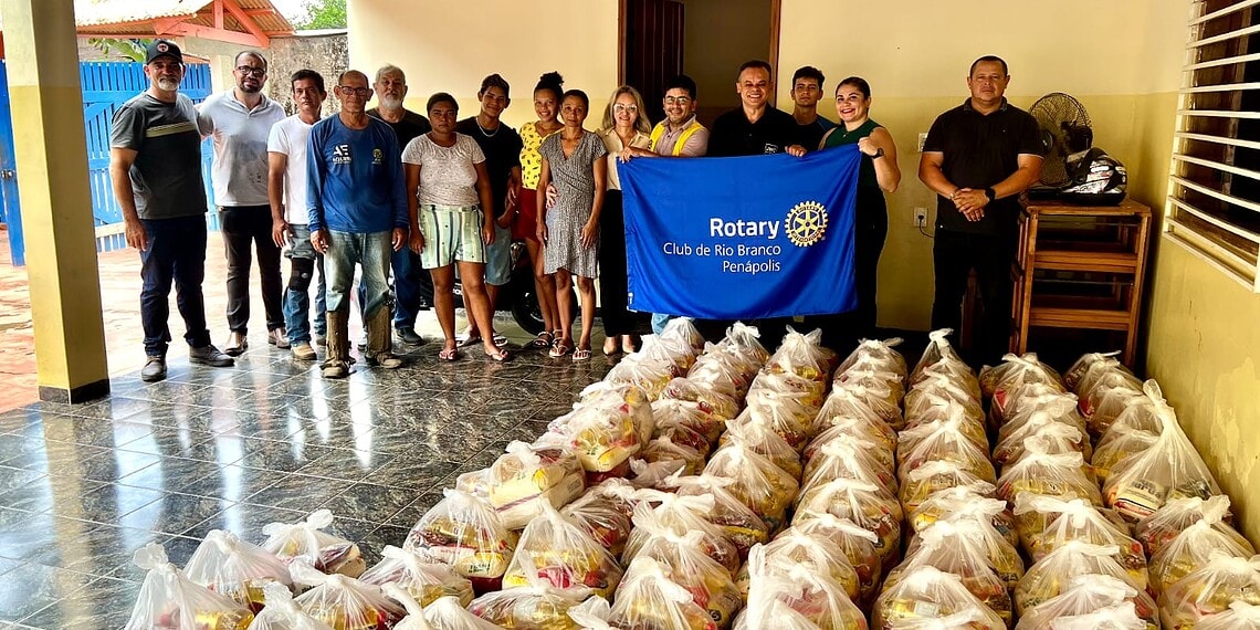 Ação solidária entrega 350 cestas básicas a comunidades terapêuticas em Rio Branco