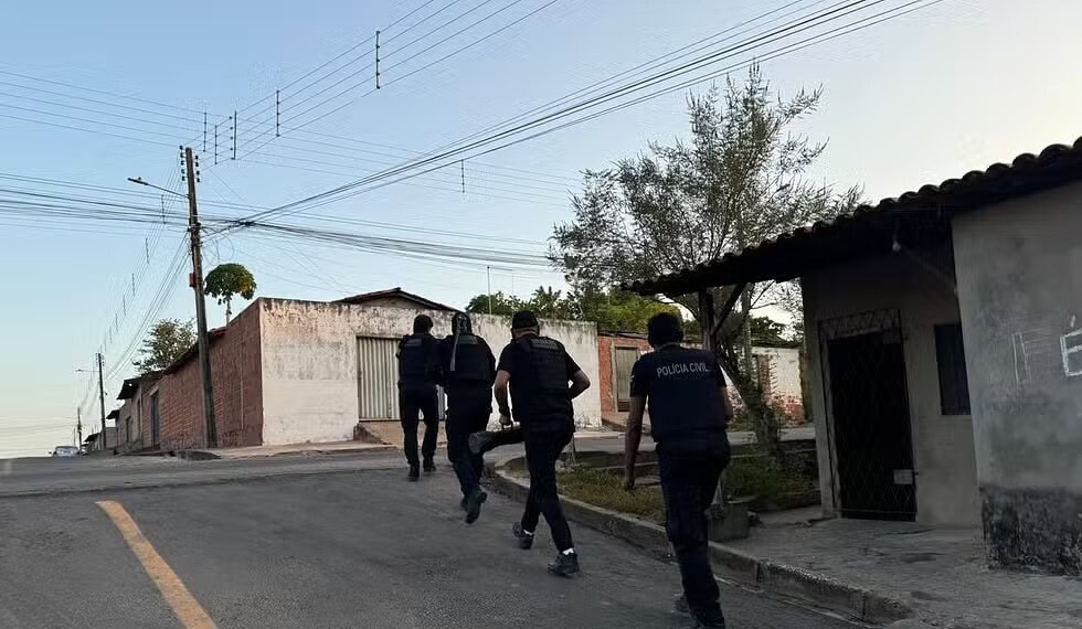 Alvo de operação contra tráfico de drogas é morto pela polícia em Teresina — Foto: Divulgação/SSP-PI