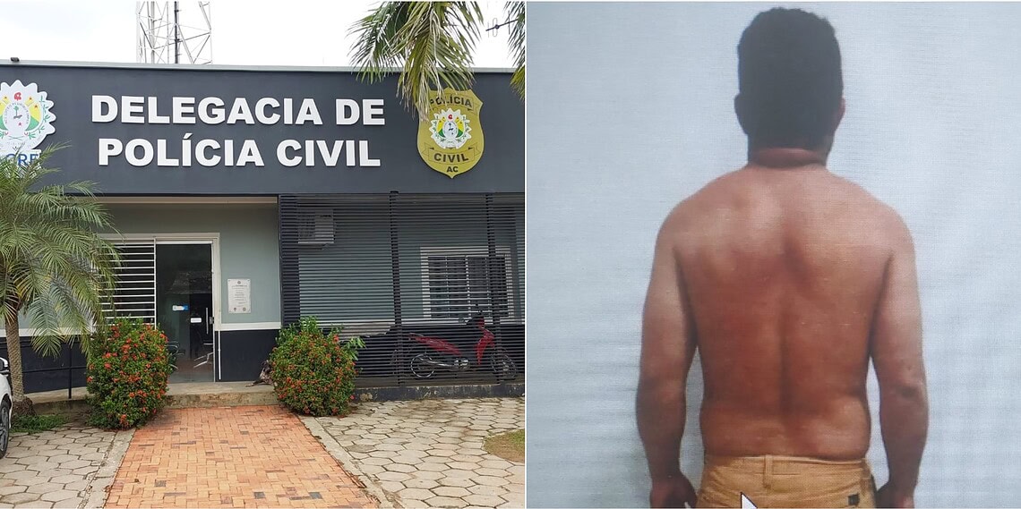 Homem é preso por estuprar filha de 6 anos no interior do Acre
