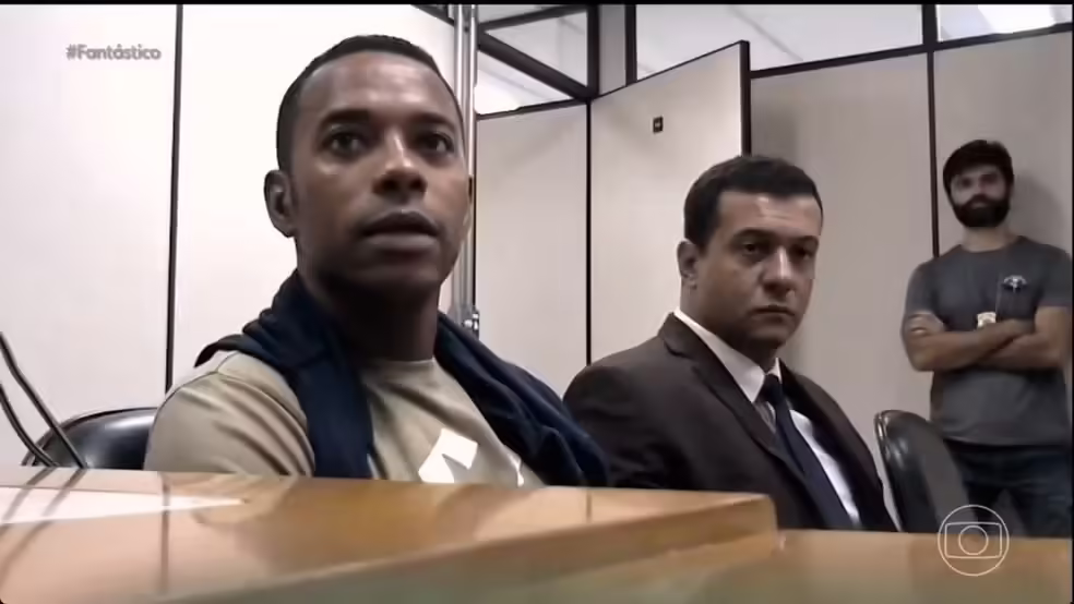 Robinho — Foto: Reprodução/TV Globo