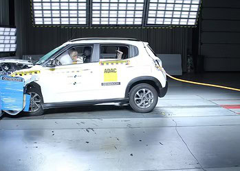 Teste de impacto com um Citroën C3 — Foto: divulgação/Latin NCAP